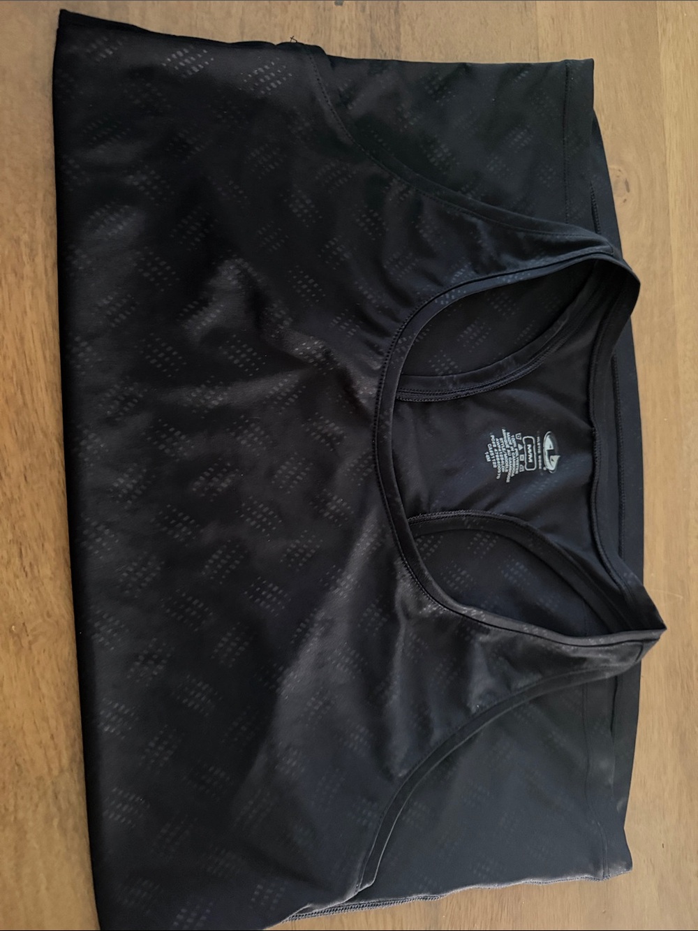 Men's Black Performance Tank Top
